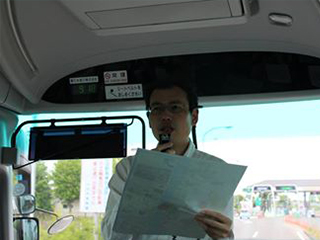 福島被災地訪問バスツアーの様子1